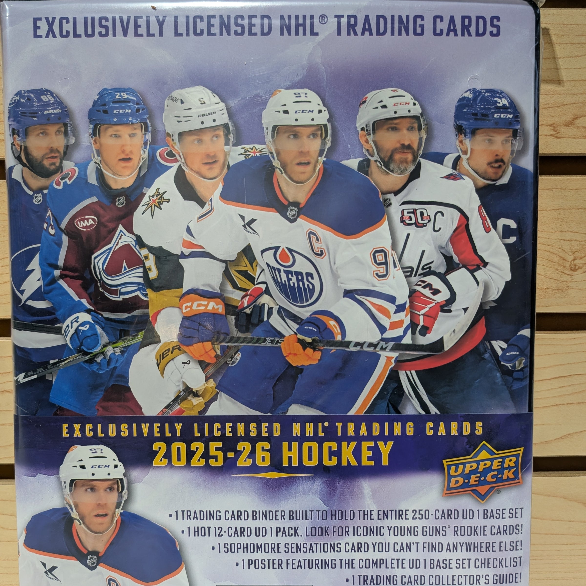 2026 Upper Deck Hockey Series 1 Starter Binder Set 2026 Upper Deck Hockey Series 1 Starter Binder Set